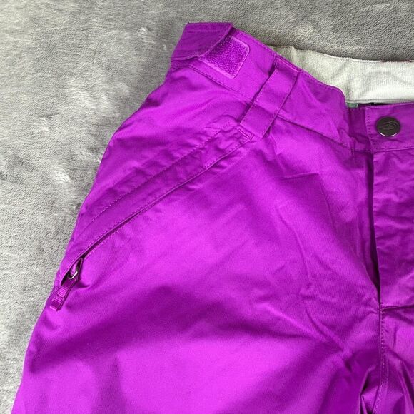 The North Face Snow Pants Girls Medium 10/12 Purple HyVent EZ Grow Ski - Picture 4 of 16